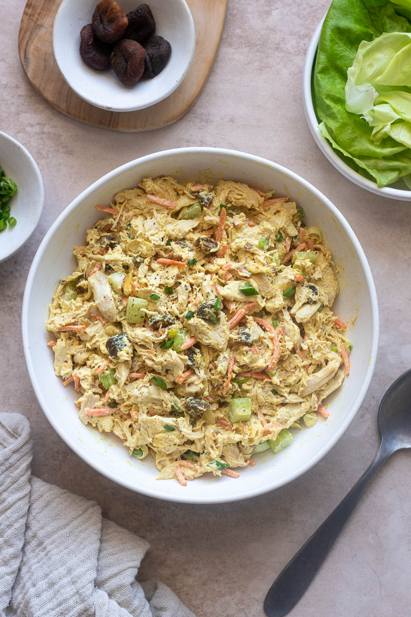 Quick 15-Minute Curry Chicken Salad: Lunch, Picnics & More